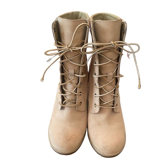 Timberland Women’s Glancy 6” Beige Boots - Picture 4 of 11